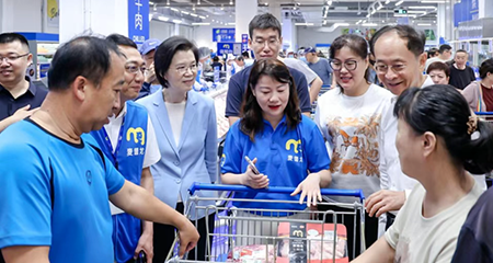 全国工商联沈莹书记到访多点并进行座谈，充分肯定AI赋能新质零售发展